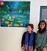 Tableaux de Betty WITTWE offert au service de la Pouponni&egrave;re